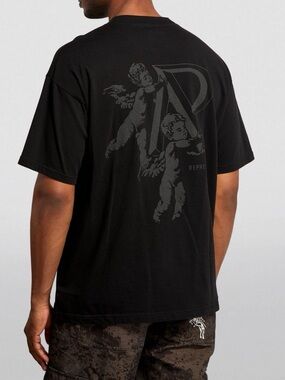NWT Represent 100% Cotton Men's Black Baby Angels T-shirt - Small